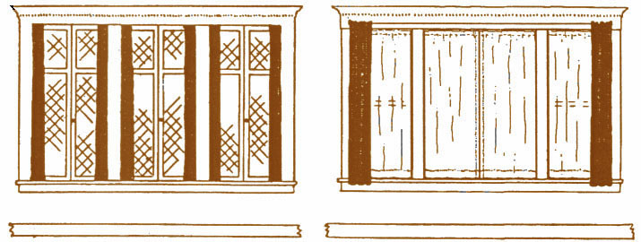 front door side window shutters